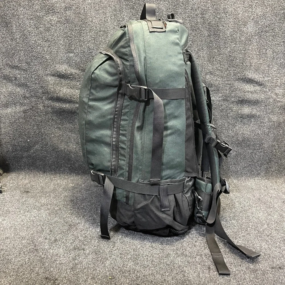 Eagle Creek Travel Gear‎ Vintage Large Green Cordura convertible Travel Backpack